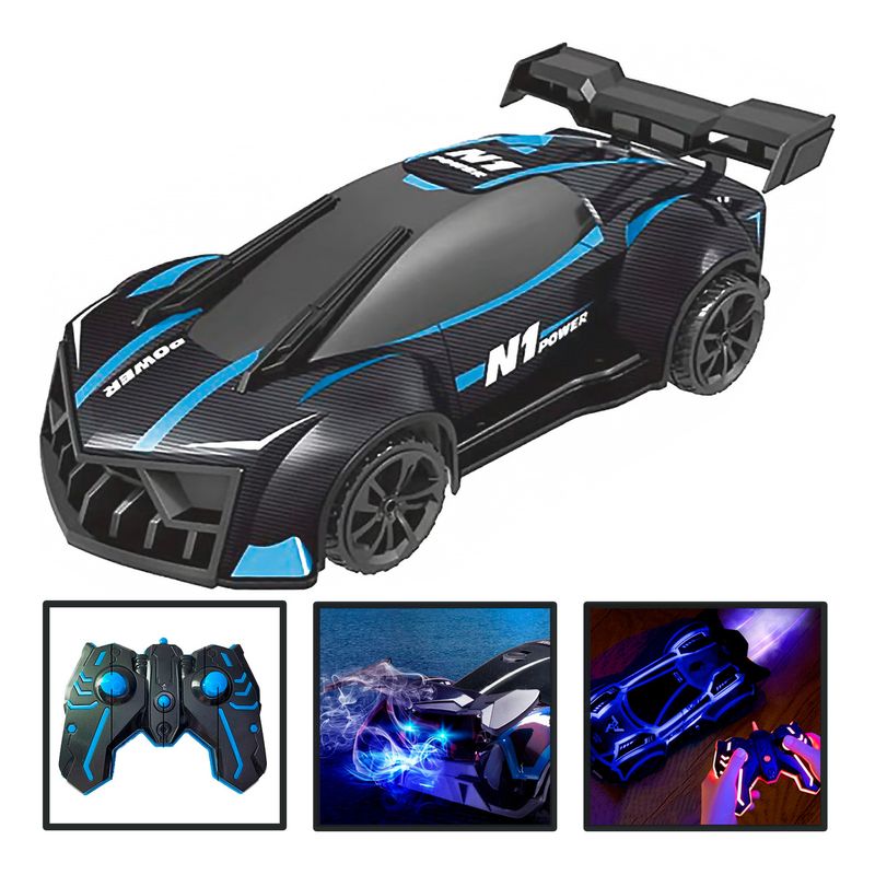 IPLAY - Auto Control Remoto Aspor N1 Power 5 Modos 24ghz 116 Azul