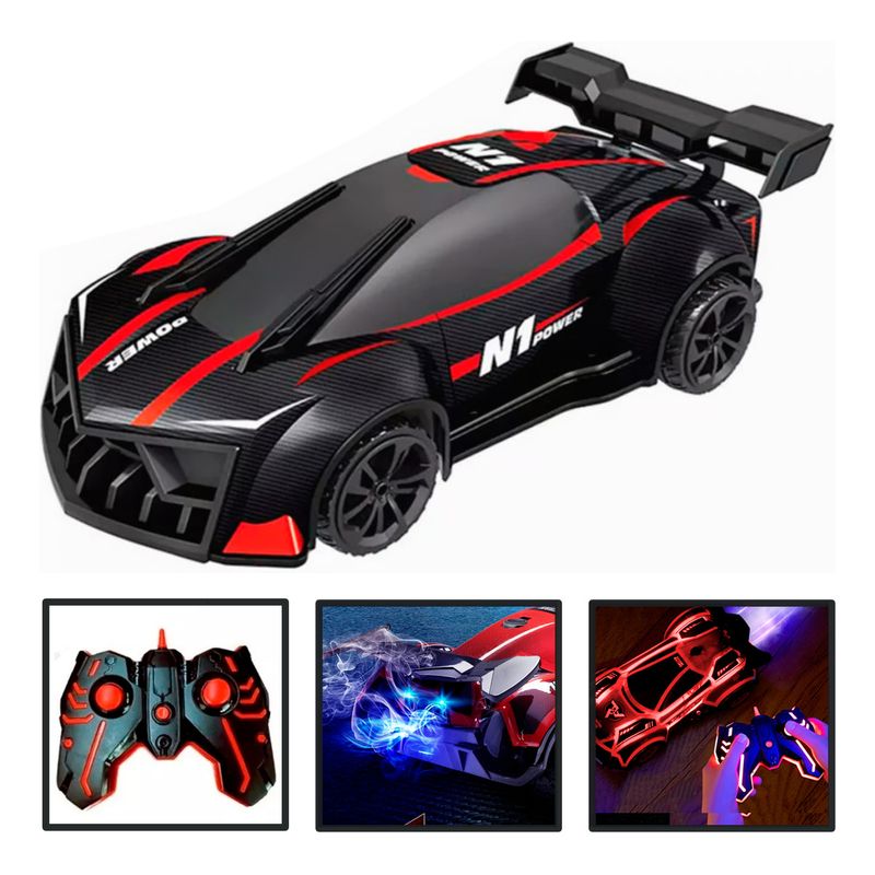 IPLAY - Auto Control Remoto Aspor N1 Power 5 Modos 24 ghz Rojo