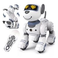 Perro Robot Inteligente Control Remoto Interactivo Azul