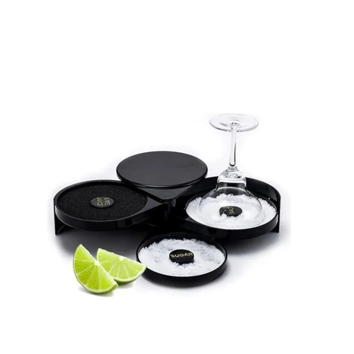 GENERICO - Escarchador Orillador Copas Sal Azúcar Limón Margaritas Bar SK