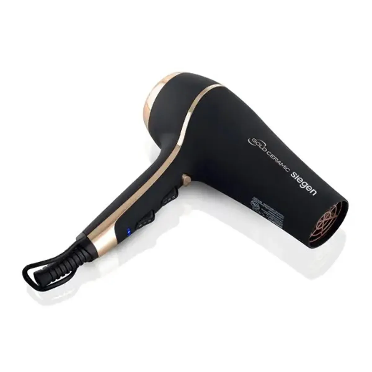 SIEGEN - Secador De Pelo Siegen Sg3035 Negro 2niv Coolshoot Tourmalina Ion