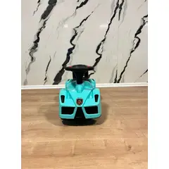 GENERICO - Corre pasillo bebe COLOR Celeste con Negro