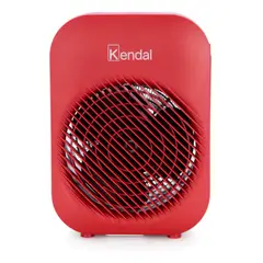 KENDAL - Termoventilador Calefactor Electrico 2000W 3 Mod SUN-10 Red