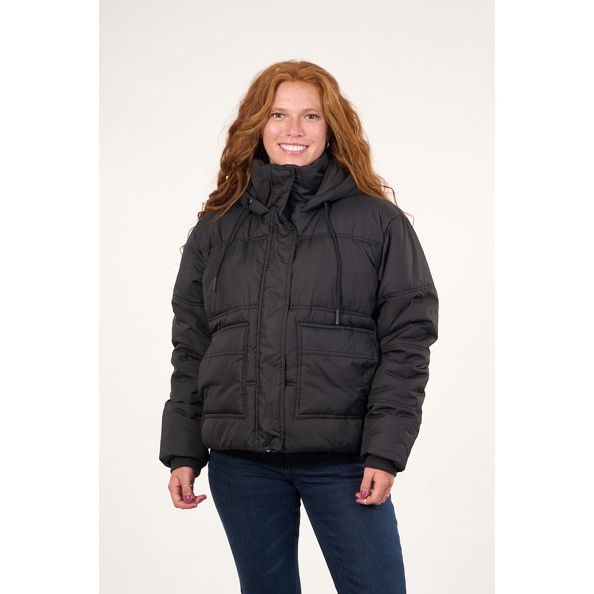 POLEMIC - Parka Puffa con polar interior Negro VW9749 Polemic