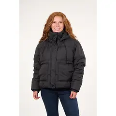 POLEMIC - Parka Puffa con polar interior Negro VW9749