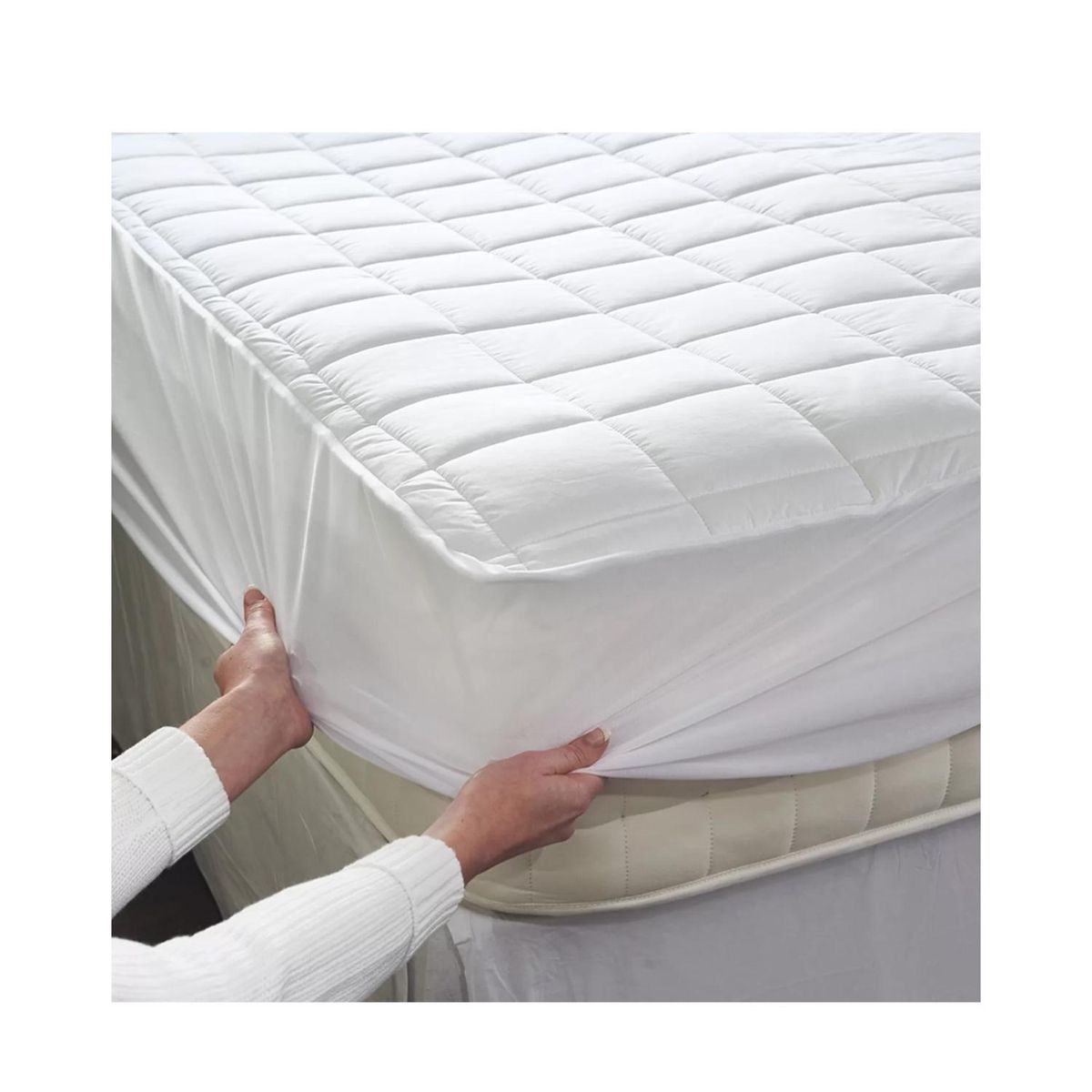 IMETEC - Calientacama 2.5 Plazas King 200x180CM 6 Temp Maxi Cotton Adapto R9019