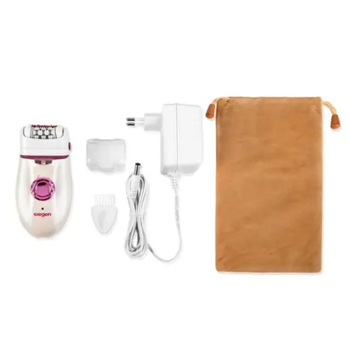 SIEGEN - Depiladora Siegen de 30 Pinzas Recargale Shiny Skin SG9004
