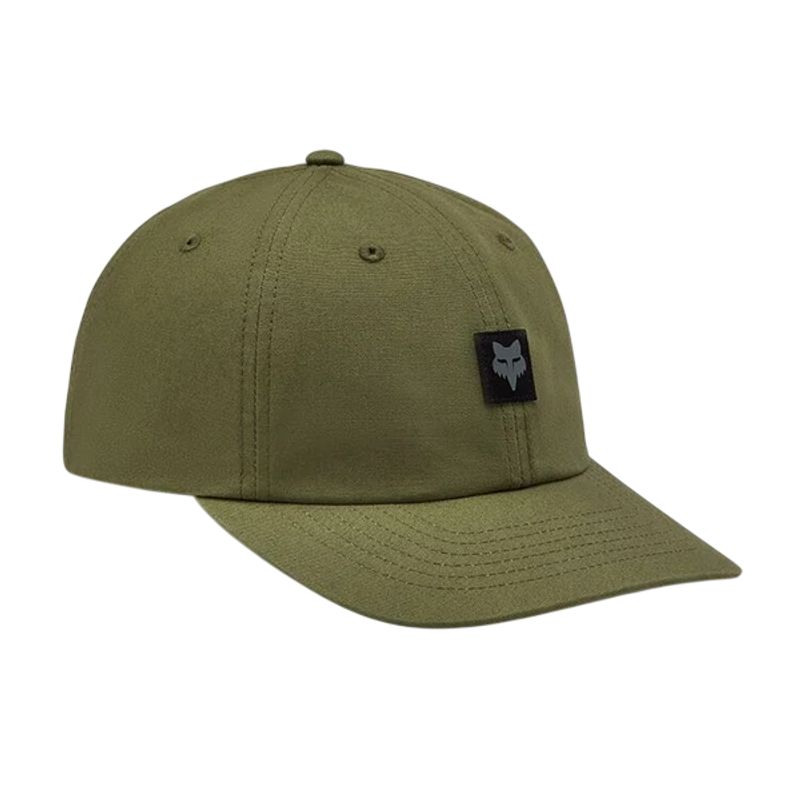 FOX RACING - Gorro Jockey Lifestyle Level Up Ajustable Verde Oliva Fox