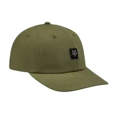 FOX RACING - Gorro Jockey Lifestyle Level Up Ajustable Verde Oliva Fox
