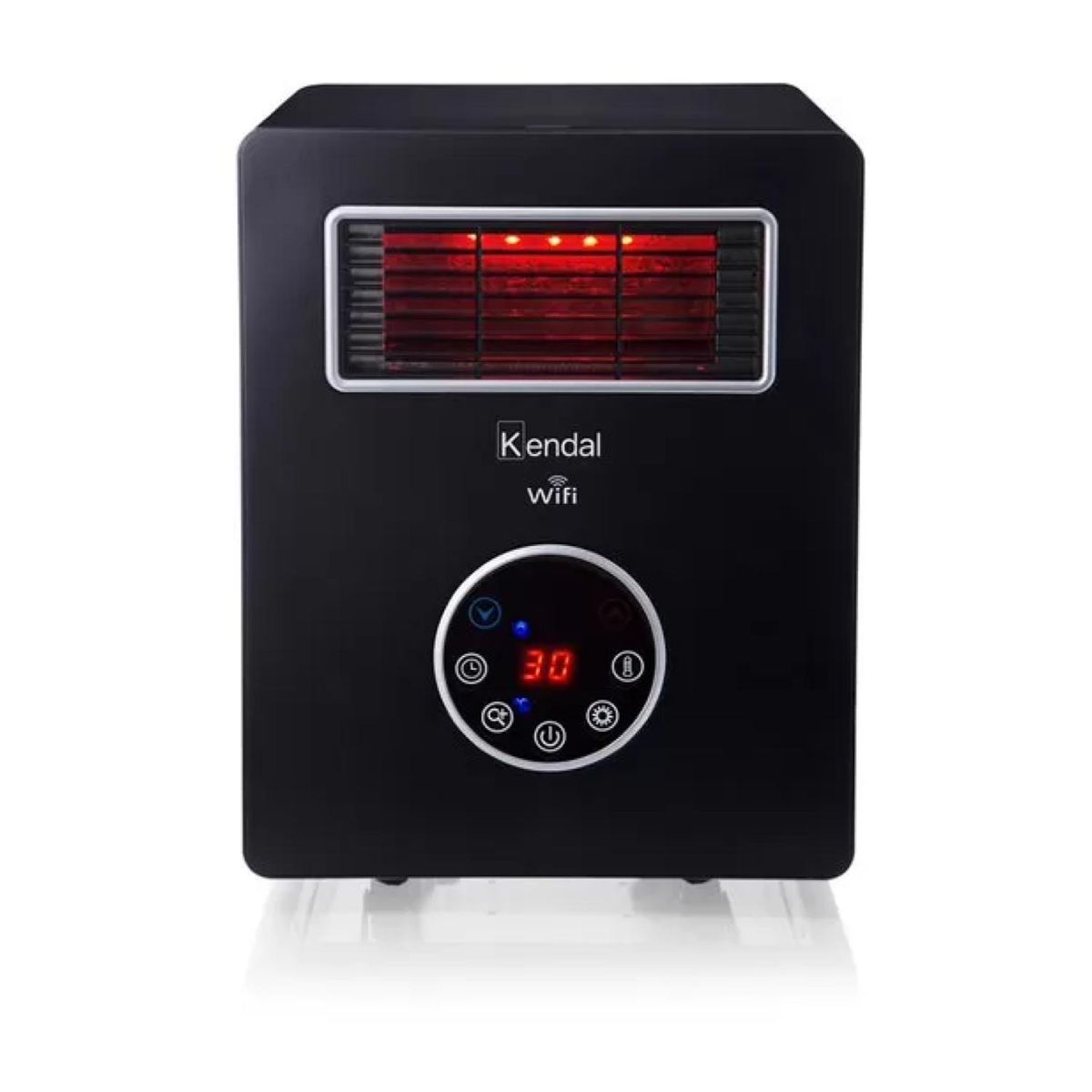 KENDAL - Estufa Infrarroja Calefactor 1500W 4 En 1 WiFi Negro KPCH05A