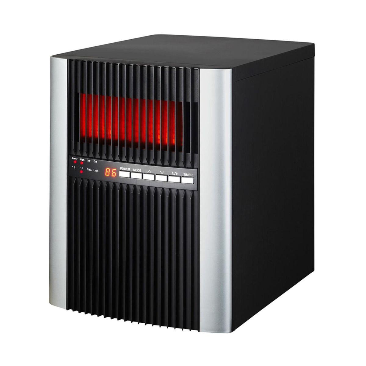 KENDAL - Estufa Infrarroja Calefactor 1500W Control Remoto Blanco KPH-96T