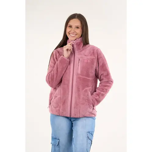 POLEMIC - Poleron polar mujer Shaggy cuello alto 8760 Polemic.