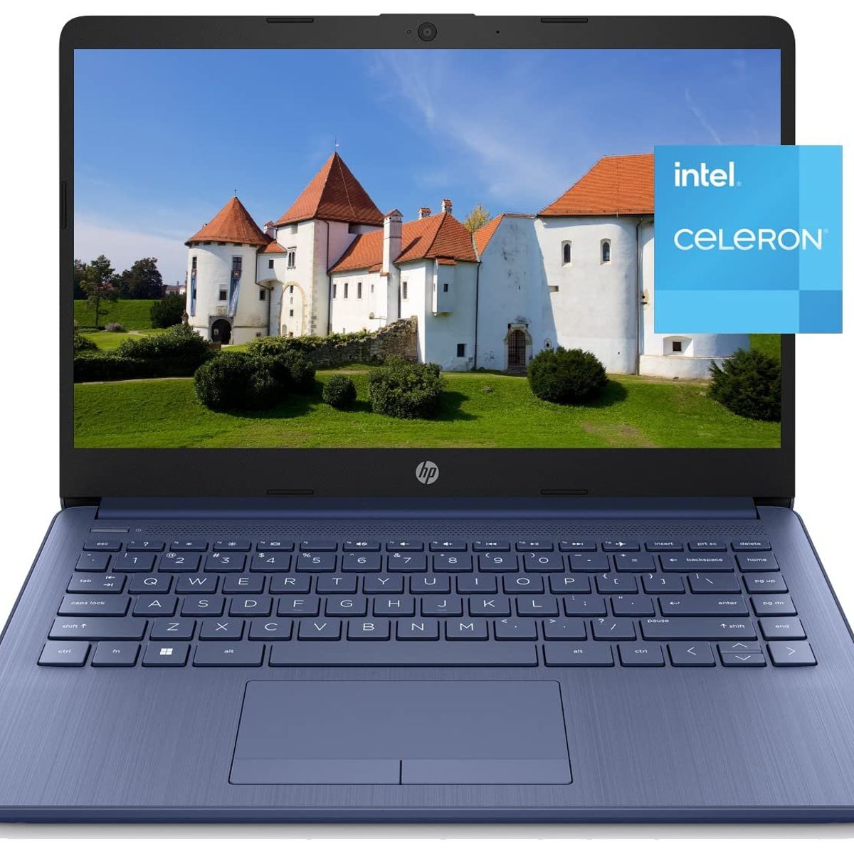 HP - NOTEBOOK HP AZUL 14 PULGADAS DISCO SOLIDO