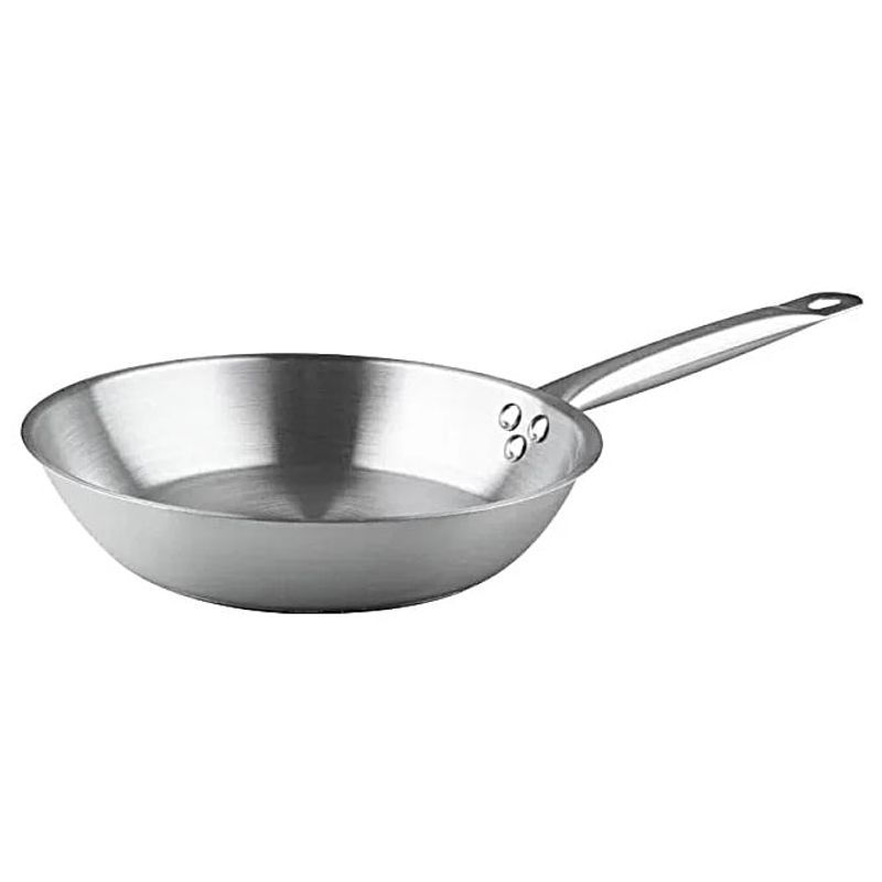 WOLFEN - Sartén Acero inoxidable 26 cm Profesional