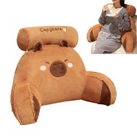 Almohada De Respaldo Capibara Cojin Multifuncional