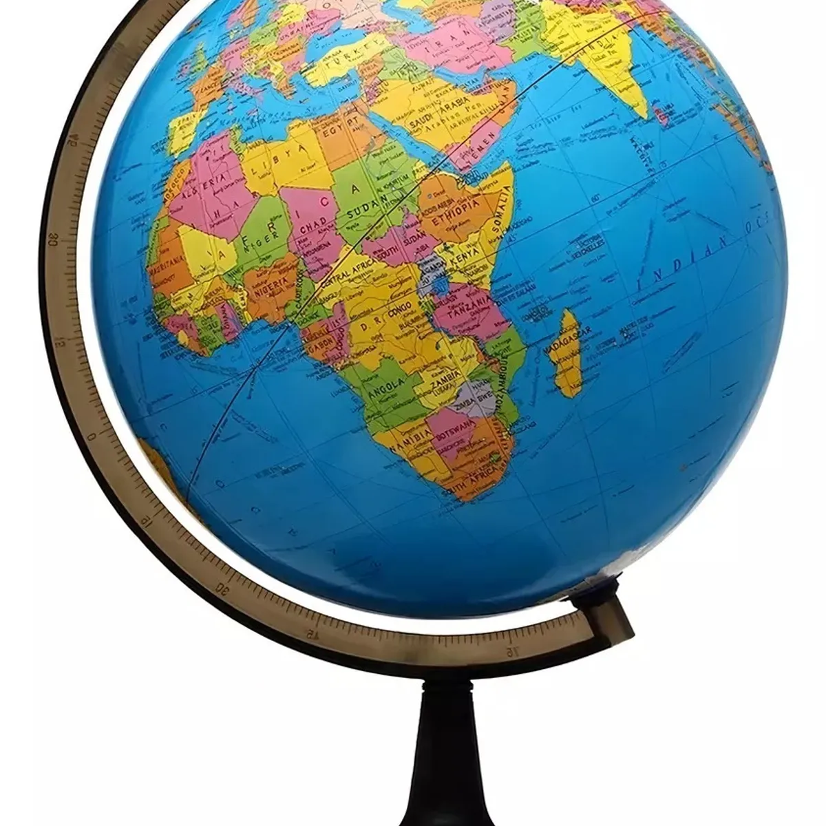 GENERICO - Globo Terráqueo 30cm Altura Político Mundo