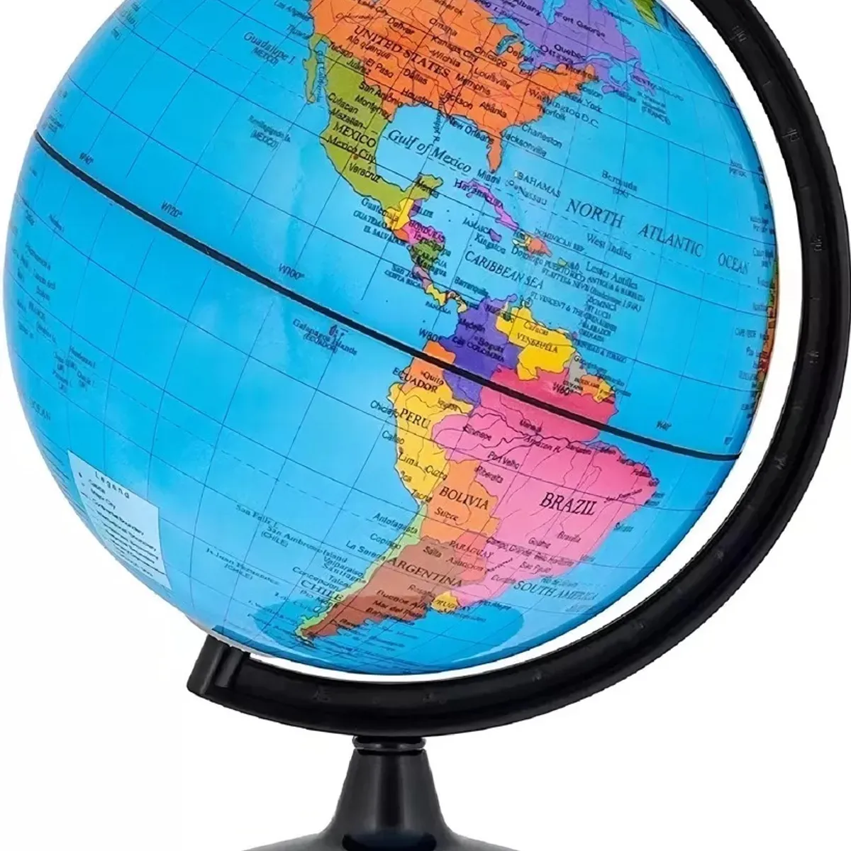 GENERICO - Globo Terráqueo - Mapa Político Diámetro Escolar