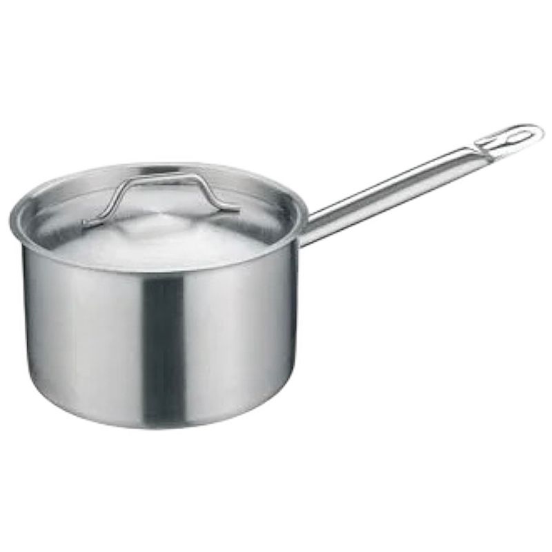 ROICHEN - Cacerola con Mango 20 cm / 2,2 Litros Acero Inoxidable Profesional