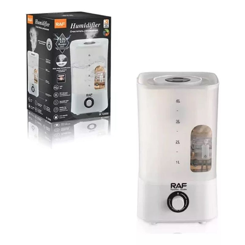 GENERICO - Humificador Humidificador R12000 Eléctrico 4l