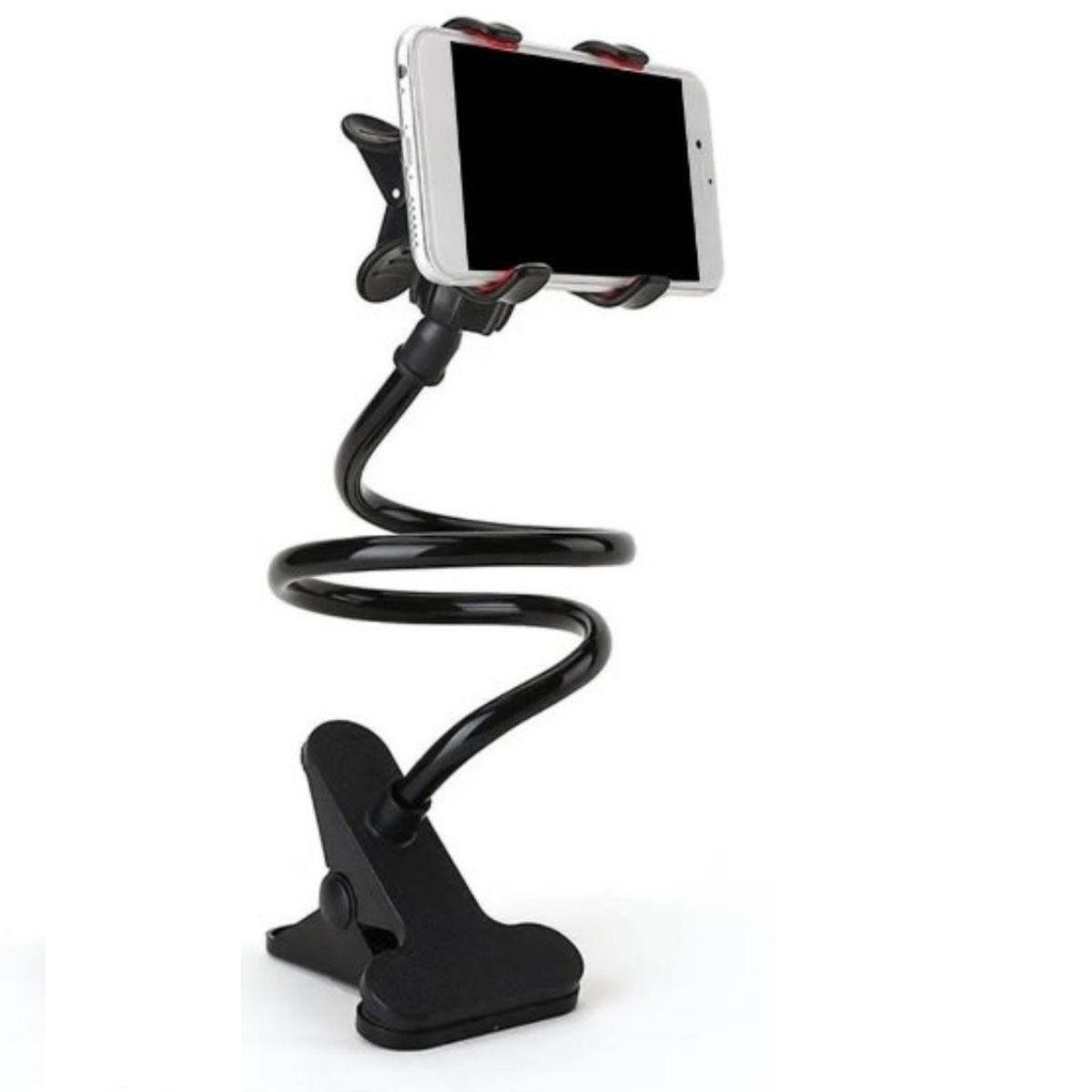 DBLUE - SOPORTE PORTA CELULAR LARGO FLEXIBLE NEGRO DBLUE