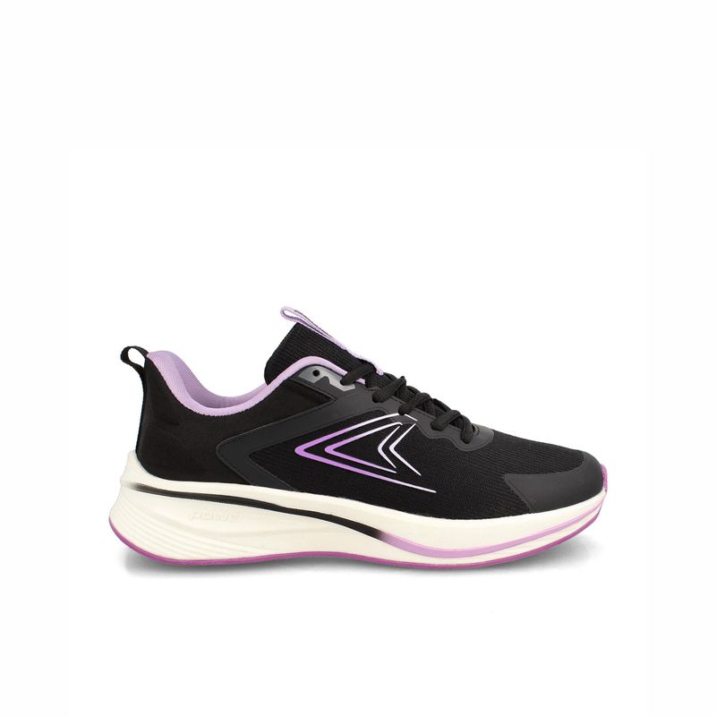 POWER - Zapatilla Mujer Power Swift Negro-Lt Morado