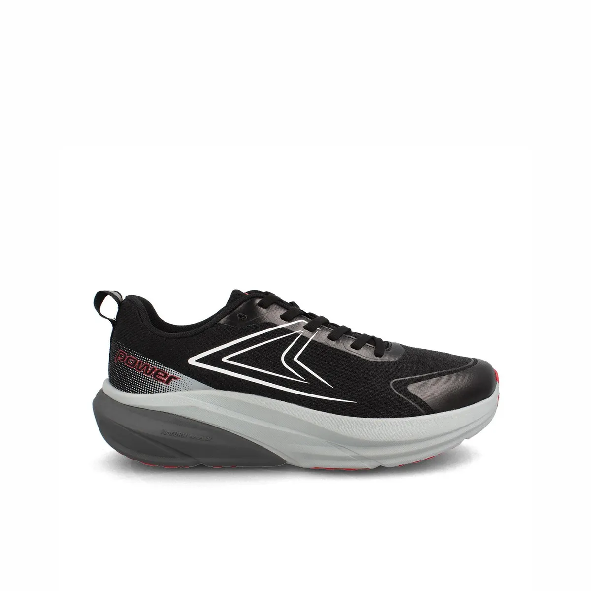POWER - Zapatilla Hombre Power Duofoam Max 500 Delux Negro-Rojo