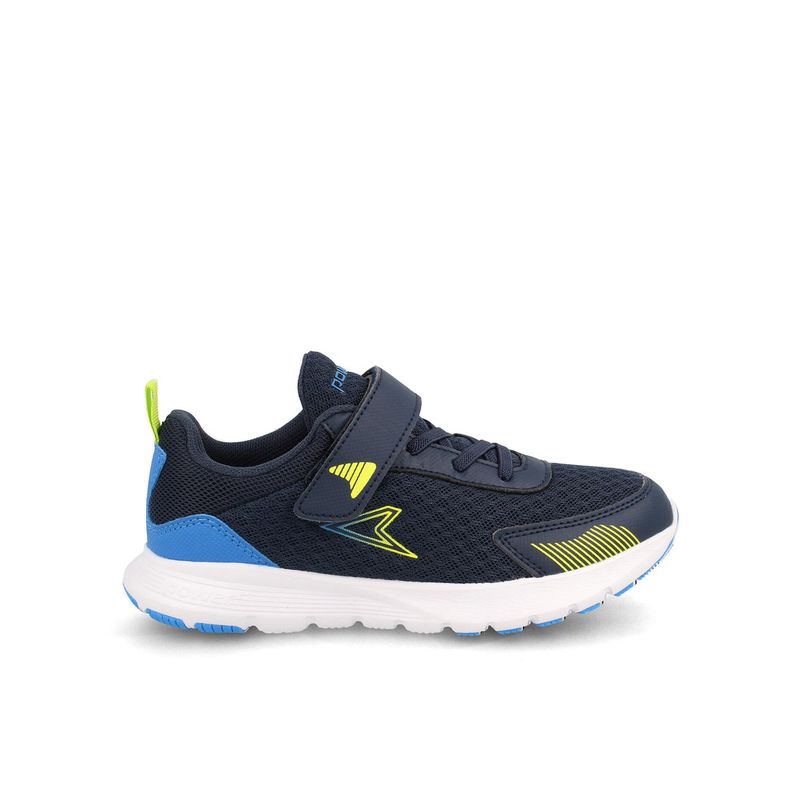 POWER - Zapatilla Niño Power  Wave Belmonte V1 Azul Marino-Verde