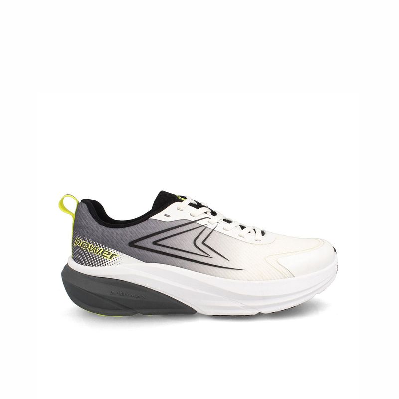 POWER - Zapatilla Hombre Power Duofoam Max 500 Delux Blanco-Negro