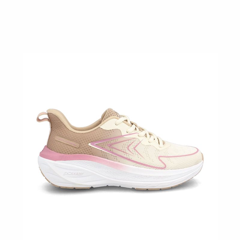 POWER - Zapatilla Mujer Power Libra Osaka Beige-Rosado