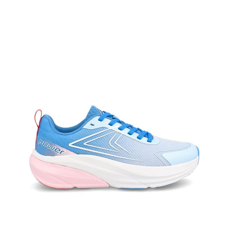 POWER - Zapatilla Mujer Power Duofoam Max 500 Delux Azul-Rosado