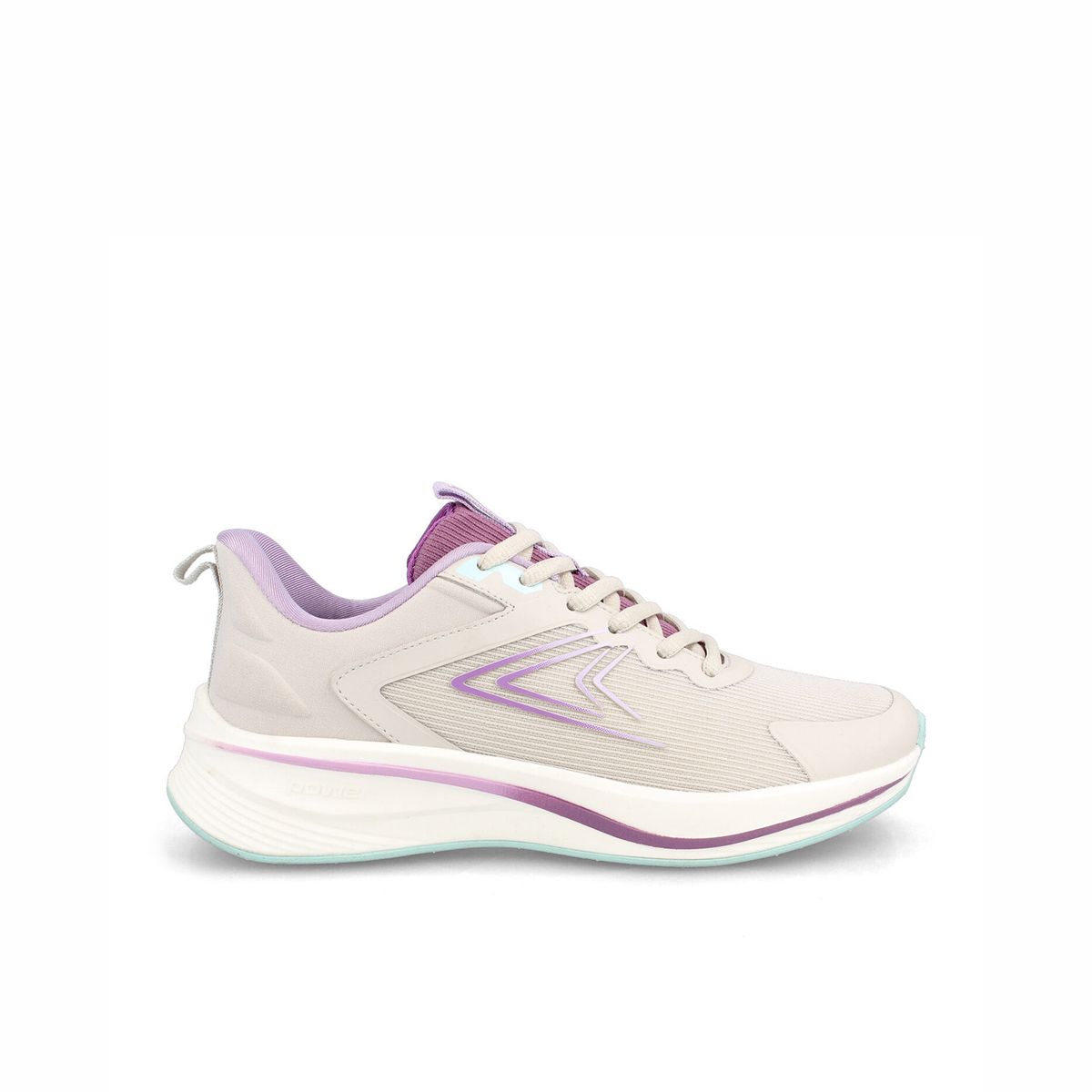 POWER - Zapatilla Mujer Power Swift Gris-Morado