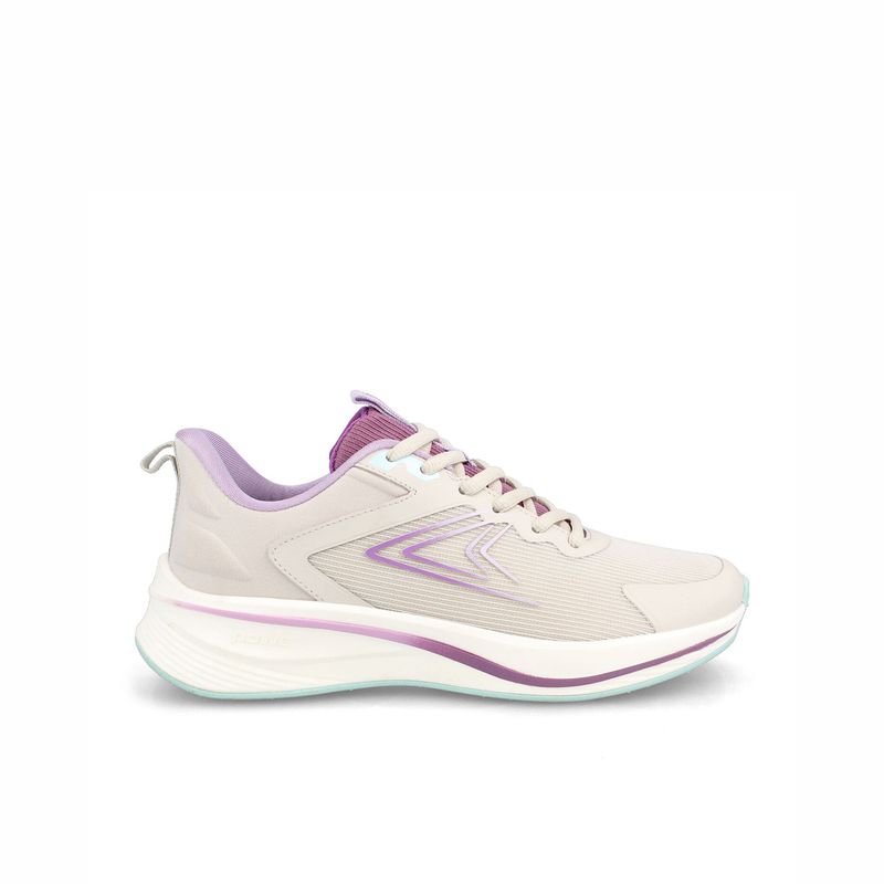 POWER - Zapatilla Mujer Power Swift Gris-Morado