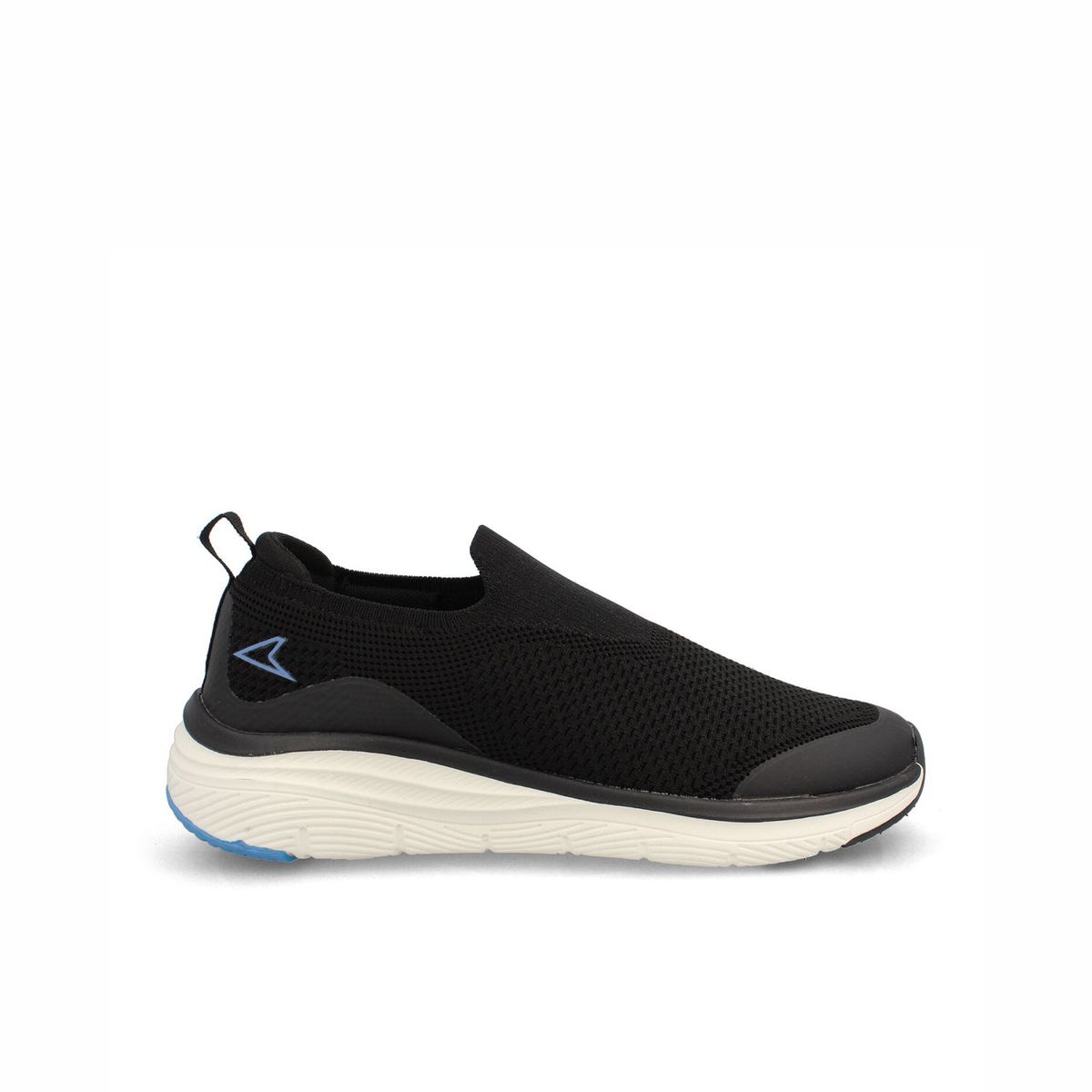 POWER - Zapatilla Hombre Power Helca Slip Negro-Blanco