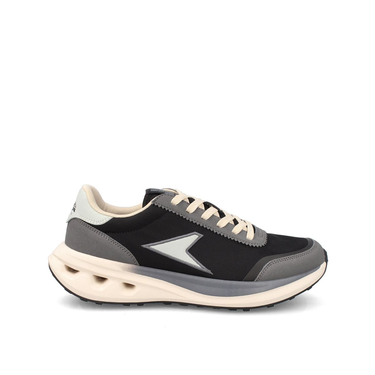 POWER - Zapatilla Hombre Power Force 25 Retoro Negro-Gris