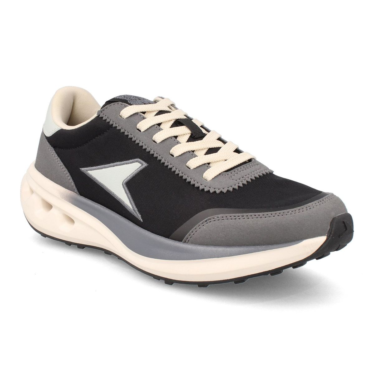 POWER - Zapatilla Hombre Power Force 25 Retoro Negro-Gris