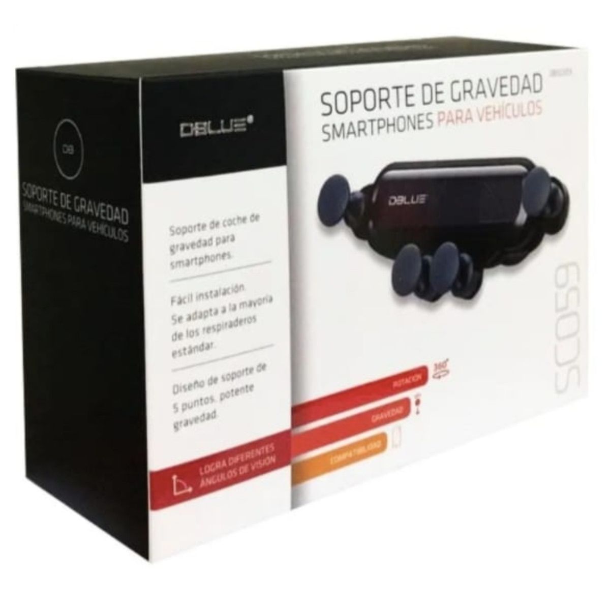 DBLUE - SOPORTE UNIVERSAL PARA SMARTPHONES