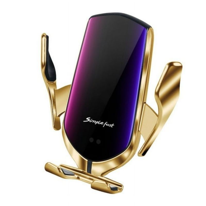 GENERICO - SOPORTE CARGADOR INALÁMBRICO CELULAR VEHICULO R1 D