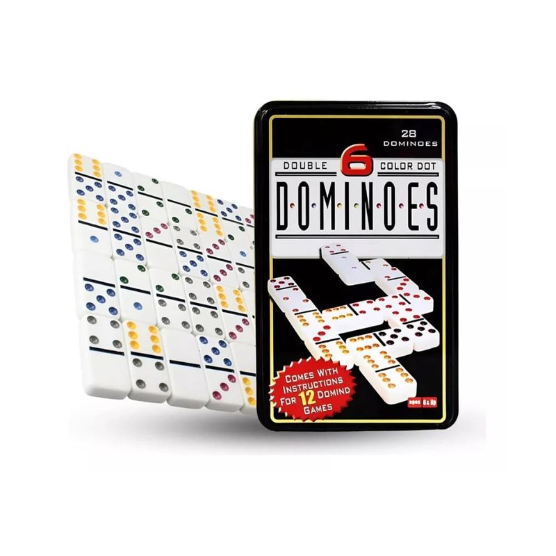 GENERICO - 6 Dominós Juego de Mesa