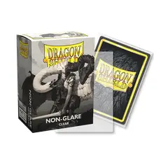 DEVIR - Protector de cartas Dragon Shield 100 - Standard Matte Non Glare Clear V2