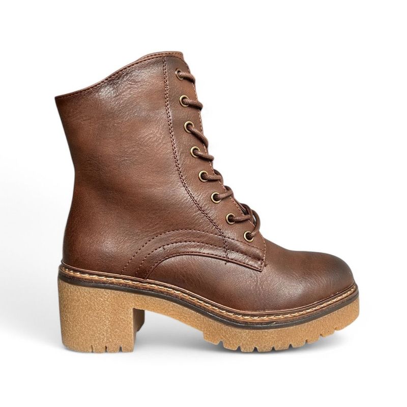 BOTELI - BOTIN CAFÉ PARA MUJER CON TACON