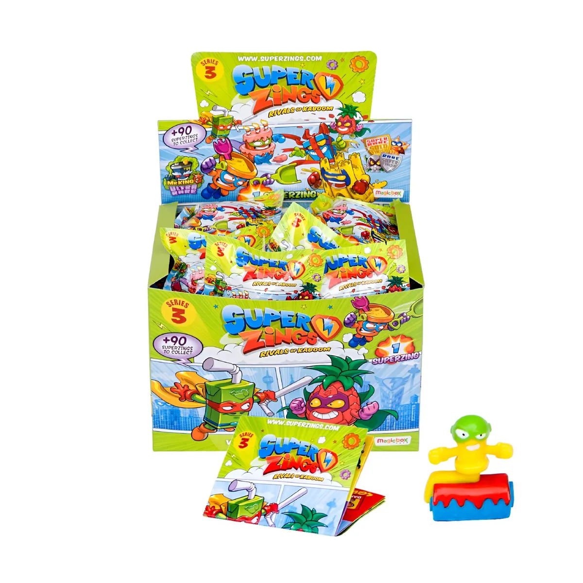 SUPERZINGS - Super Zings Serie 3 - Caja 25 Personajes