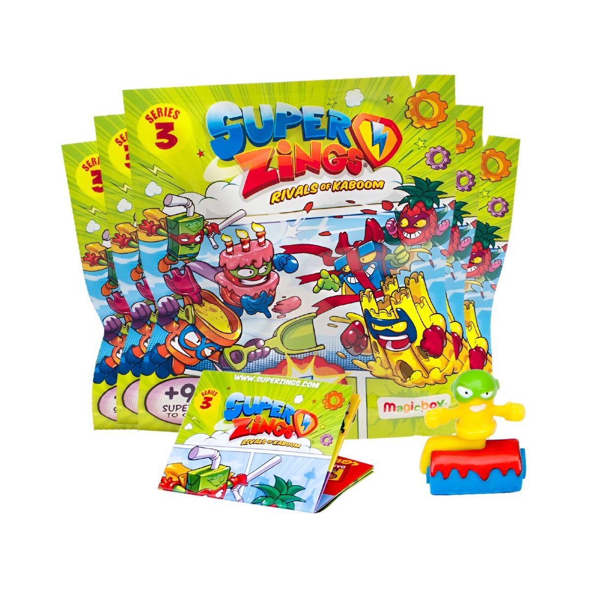 SUPERZINGS - Super Zings Serie 3 Pack 5 Sobres