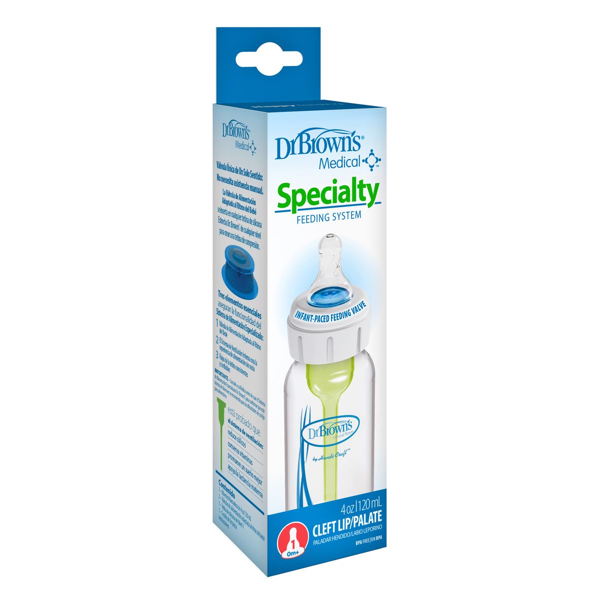 DR BROWN'S - Mamadera Necesidades Especiales Prematuro Dr Brown´s 120ml