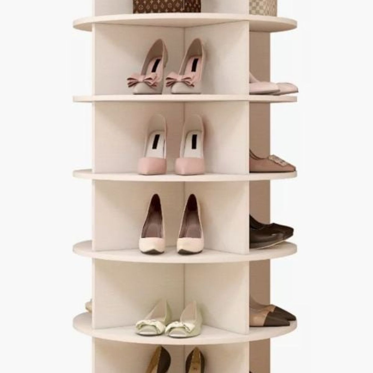 GENERICO - Organizador Zapatero Giratorio Estante Repisa Exhibicion