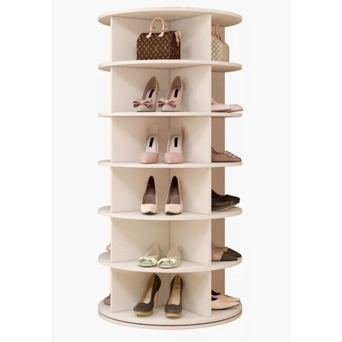 GENERICO - Organizador Zapatero Giratorio Estante Repisa Exhibicion