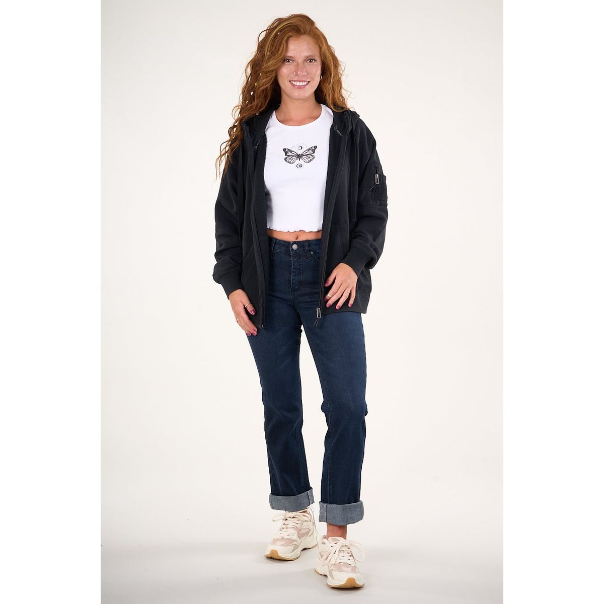 POLEMIC - Pantalon mujer recto Roll Up VW4725 Mujer Polemic