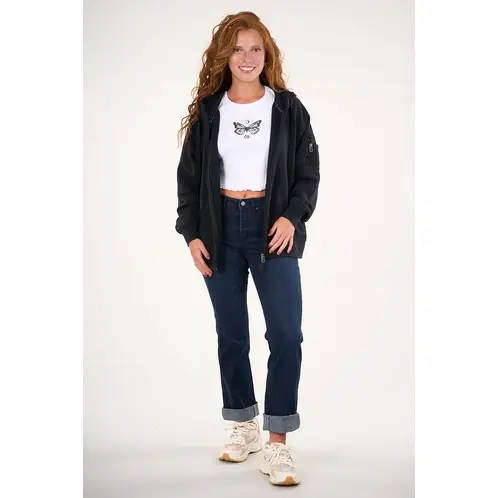 POLEMIC - Pantalon mujer recto Roll Up VW4725 Mujer