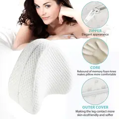 MOVI - ALMOHADA ORTOPEDICA PARA PIERNAS EL DESCANSO PERFECTO