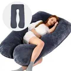GENERICO - COJIN ALMOHADA MATERNAL EN FORMA DE U LACTANCIA Y EMBARAZO