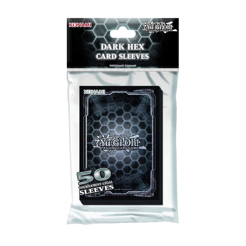 DEVIR - Protectores de cartas Yu Gi Oh! Dark Hex (x50)